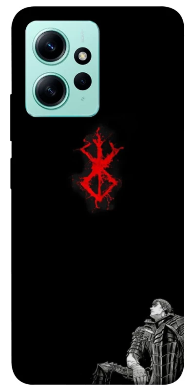 Чохол на Xiaomi Redmi Note 12 4G berserk black фото 1 з 1