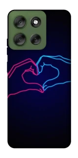 Чохол на Motorola Moto G56 5G Neon love фото 1 з 1