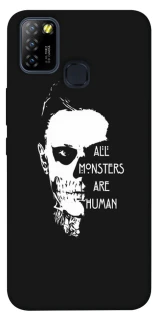 Чехол на Infinix Hot 10 Lite All Monsters are Human фото 1 из 1