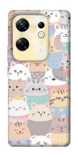 Чохол на Infinix Zero 30 4G Funny Kittens ver.2 фото 1 з 1