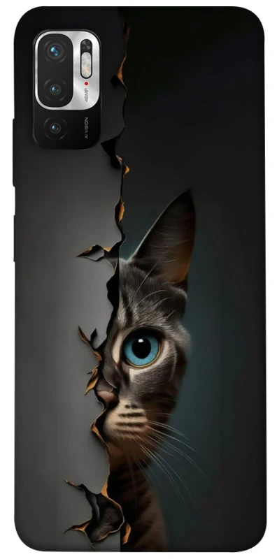 Чохол на Xiaomi Poco M3 Pro 4G / 5G Кіт-підглядач v2 фото 1 з 1