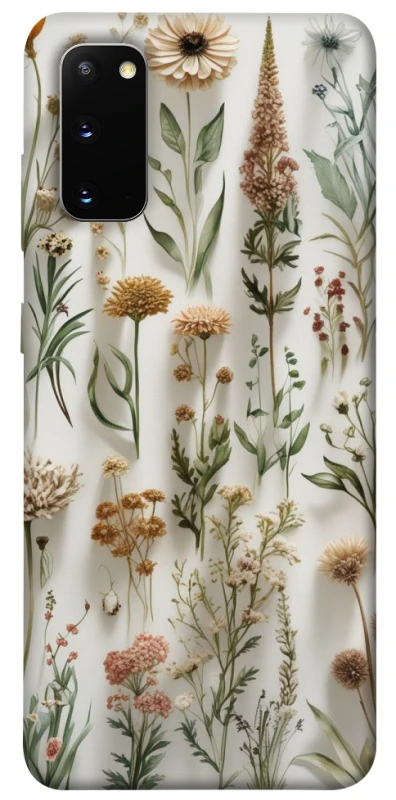 Чохол на Samsung Galaxy S20 Floral design ver.2 фото 1 з 1