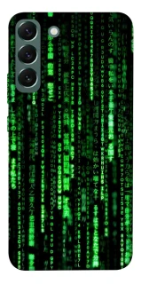 Чехол на Samsung Galaxy S22+ Matrix Code фото 1 Чехол на Samsung Galaxy S22+ Matrix Code фото 1 из 1