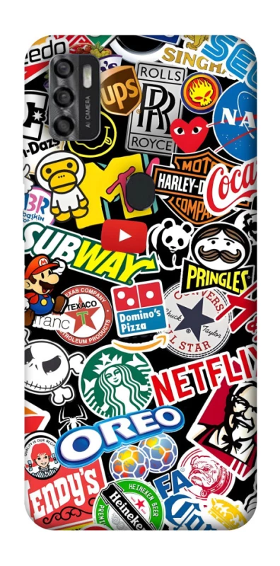 Чехол на ZTE Blade A7s (2020) brands фото 1 из 1