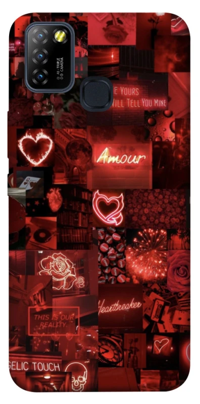 Чохол на Infinix Hot 10 Lite Love collage ver.6 фото 1 з 1