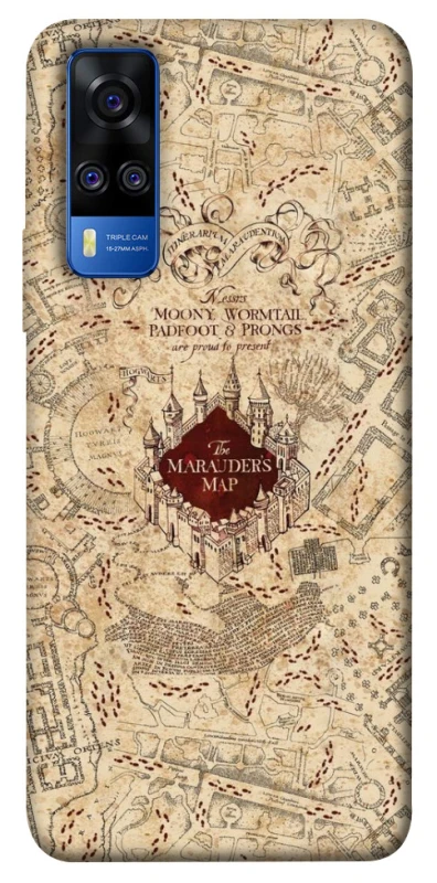 Чохол на Vivo Y51a Harry Potter Marauder's Map фото 1 з 1