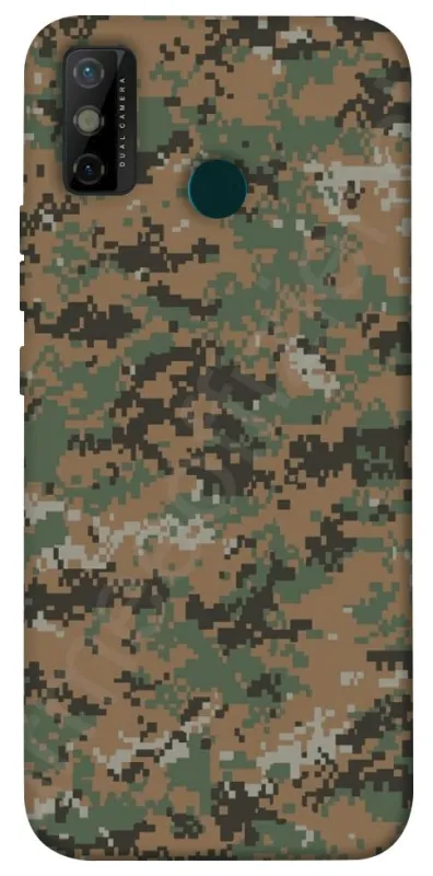 Чехол на TECNO Spark 6 Go Camouflage v32 фото 1 из 1