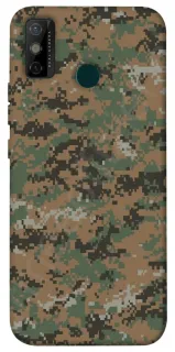 Чехол на TECNO Spark 6 Go Camouflage v32 фото 1 из 1