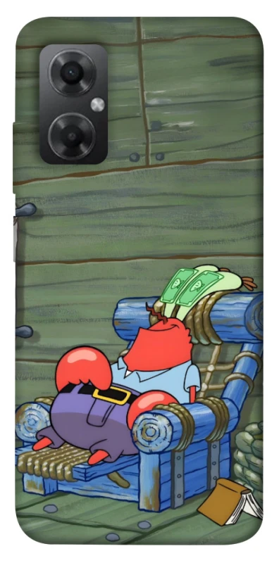 Чехол на Xiaomi Redmi Note 11R Mr.Krabs фото 1 из 1