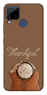 Чохол на Realme C15 Thankful coffee фото 1 з 1