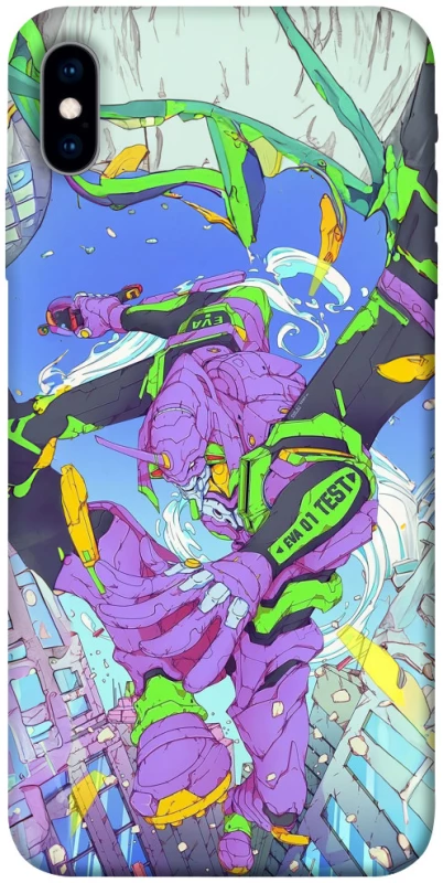 Чохол на Apple iPhone X (5.8") Євангеліон v2 фото 1 з 1