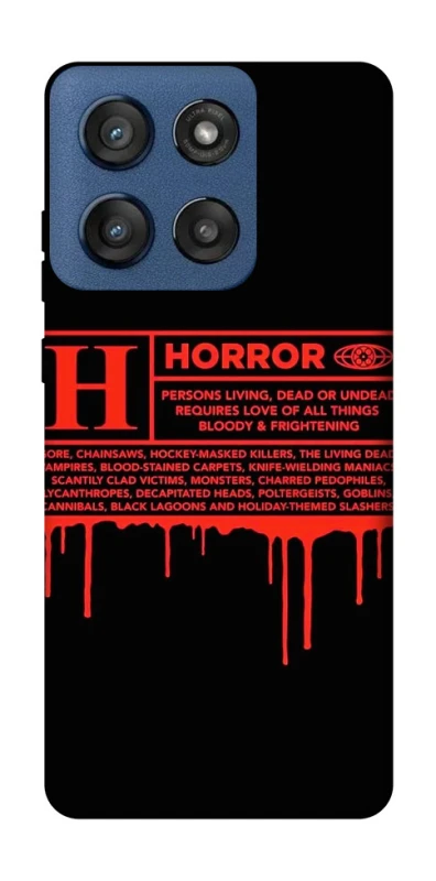 Чохол на Motorola Edge 60 Stylus Horror Halloween фото 1 з 1
