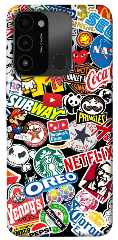 Чехол на TECNO Spark 8C brands фото 1 из 1