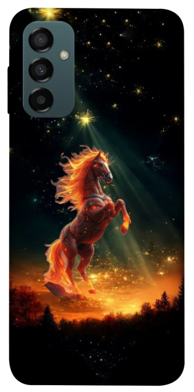 Чохол на Samsung Galaxy M14 5G Red Fire Horse ver.2 фото 1 з 1