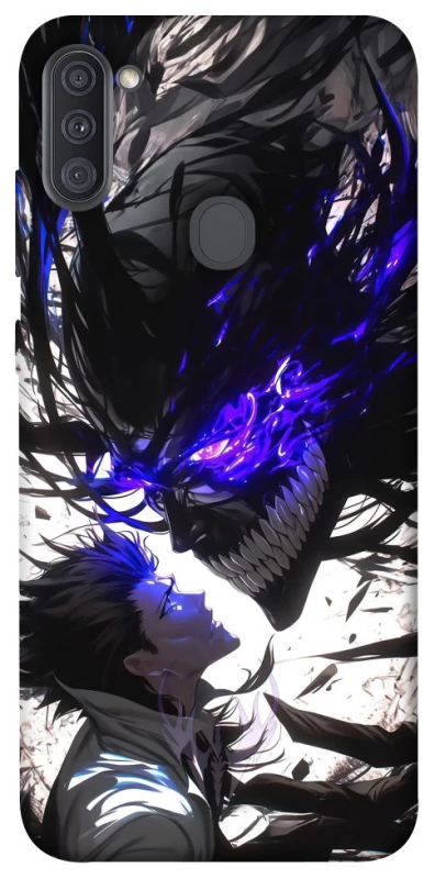 Чехол на Samsung Galaxy A11 Black soul anime фото 1 из 1