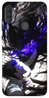 Чехол на Samsung Galaxy A11 Black soul anime фото 1 из 1