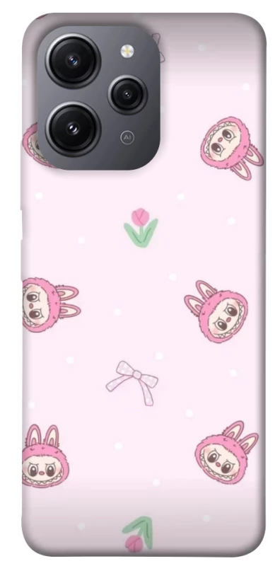 Чохол на Xiaomi Redmi 12 Labubu Flower фото 1 з 1