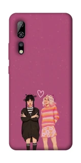 Чехол на ZTE Axon 10 Pro Raven & Rainbow Wednesday фото 1 из 1