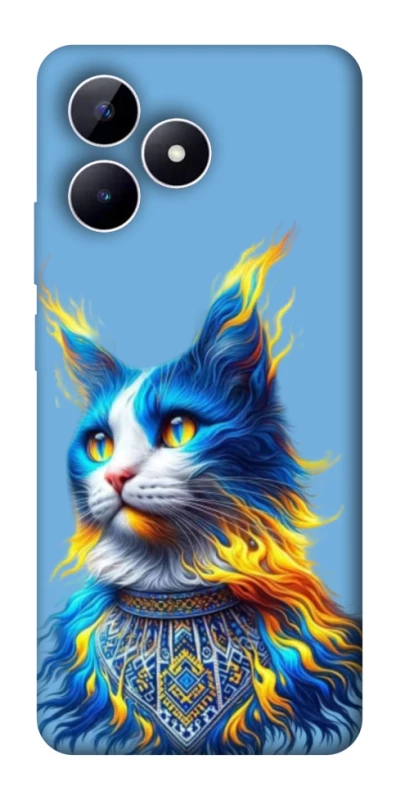 Чохол на Realme Note 50 5G Кіт патріот фото 1 з 1
