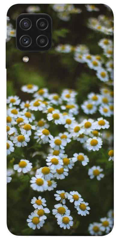 Чехол на Samsung Galaxy A22 4G Ромашки v13 фото 1 из 1