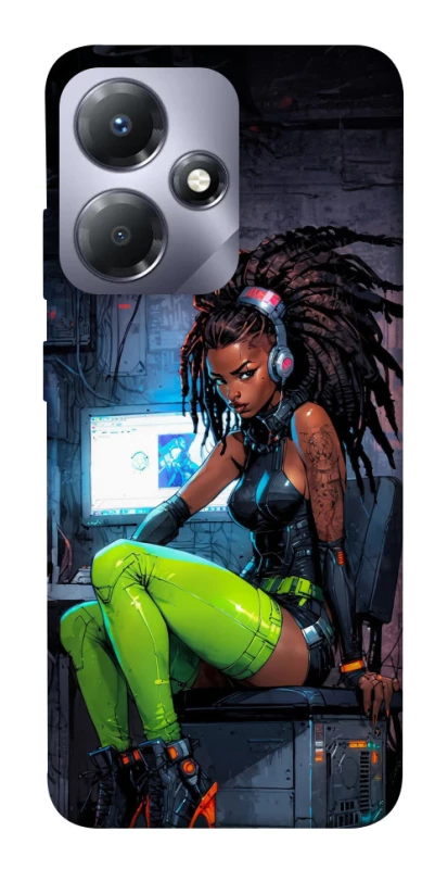 Чохол на Infinix Hot 30 Play Cyber girl фото 1 з 1