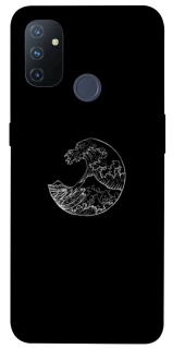 Чохол на OnePlus Nord N100 Black tsunami фото 1 Чохол на OnePlus Nord N100 Black tsunami фото 1 з 1