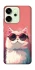 Чехол на Oppo Reno 14 Сat with glasses фото 1 из 1