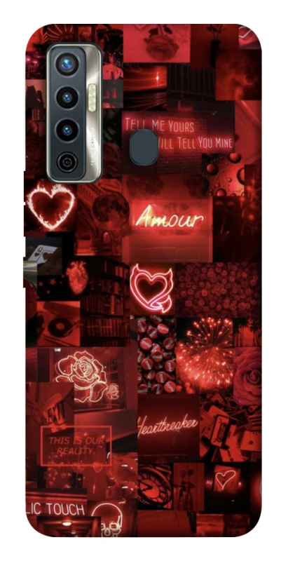 Чохол на TECNO Camon 17 Love collage ver.6 фото 1 з 1