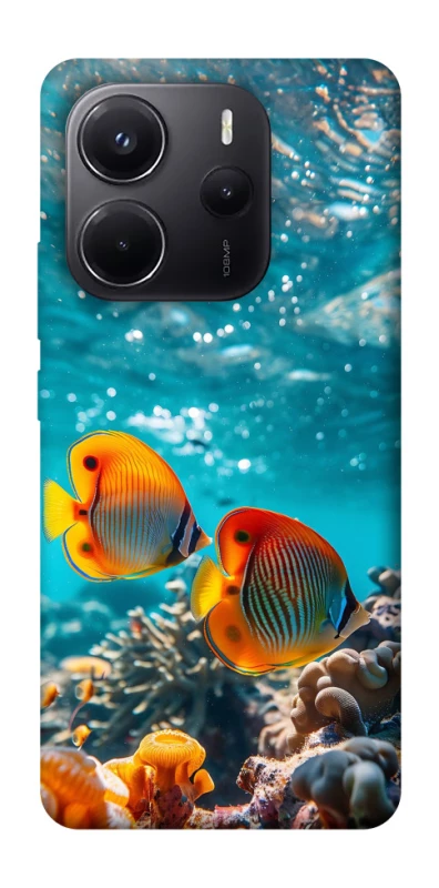 Чохол на Xiaomi Redmi Note 14 4G (Europe version) Coral fish фото 1 з 1