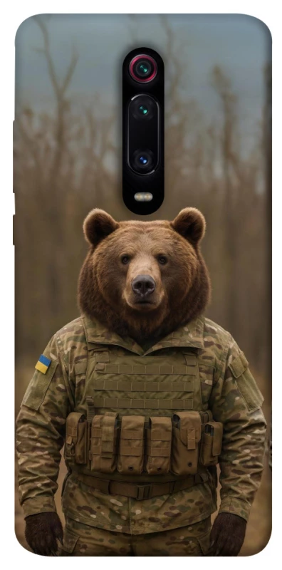 Чохол на Xiaomi Redmi K20 / K20 Pro / Mi9T / Mi9T Pro Ведмідь захисник фото 1 з 1