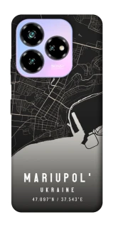 Чехол на ZTE Nubia V60 Desing Mariupol map фото 1 из 1