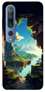Чехол на Xiaomi Mi 10 / Mi 10 Pro Minecraft sunrise фото 1 из 1