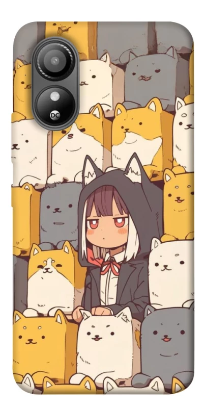 Чохол на ZTE Blade L220 Like a cat фото 1 з 1