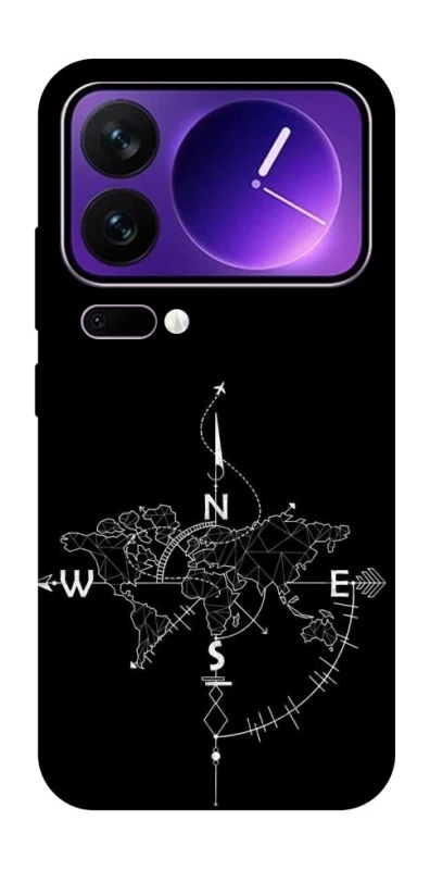 Чохол на Xiaomi 17 Pro Max Travel Map фото 1 з 1