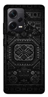 Чехол на Xiaomi Redmi Note 12 Pro+ 5G Черный ковер фото 1 из 1