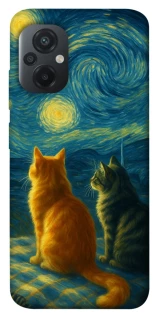 Чохол на Xiaomi Poco M5 Cats under the stars фото 1 з 1