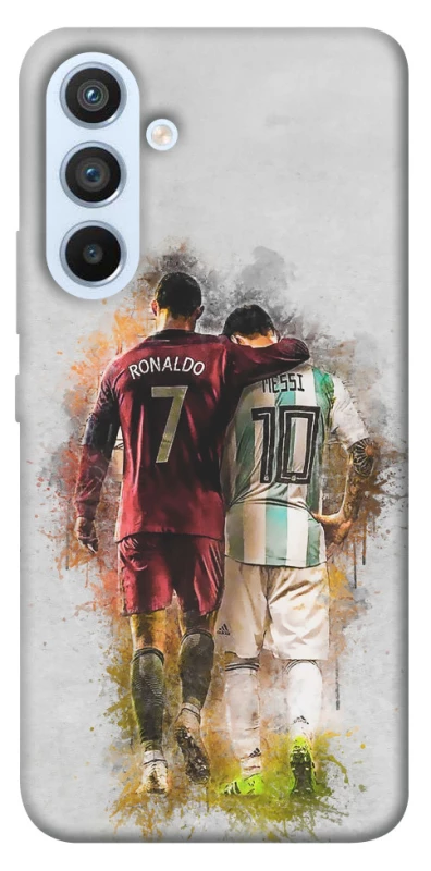 Чохол на Samsung Galaxy A54 5G Ronaldo та Messi фото 1 з 1