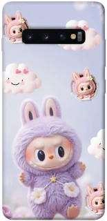 Чохол на Samsung Galaxy S10+ Labubu & clouds фото 1 з 1