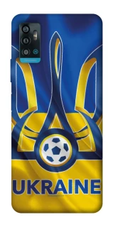 Чехол на ZTE Blade A71 Футбольный Герб v3 фото 1 из 1