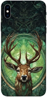 Чехол на Apple iPhone XS Max (6.5") Скандинавский олень фото 1 из 1