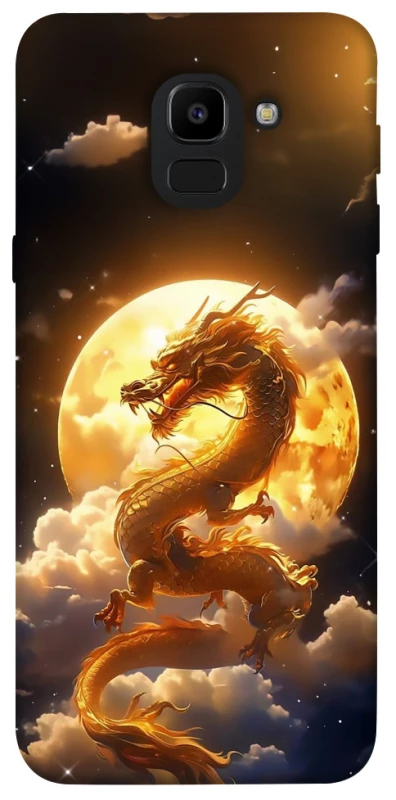 Чехол на Samsung J600F Galaxy J6 (2018) Golden Dragon фото 1 из 1
