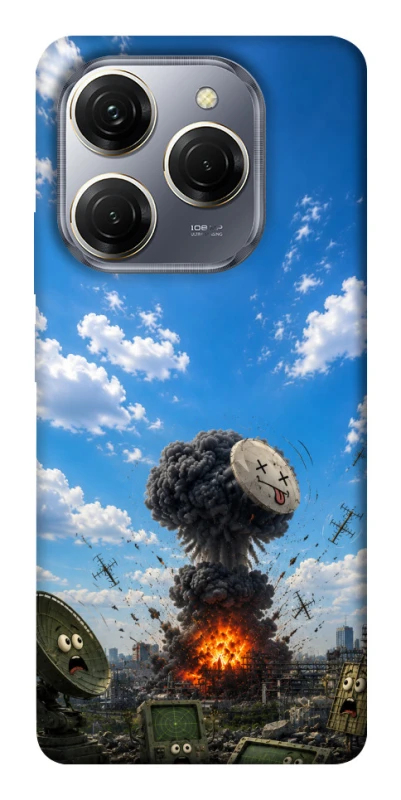 Чохол на TECNO Spark 20 Pro Moscow never sleeps ver.6 фото 1 з 1