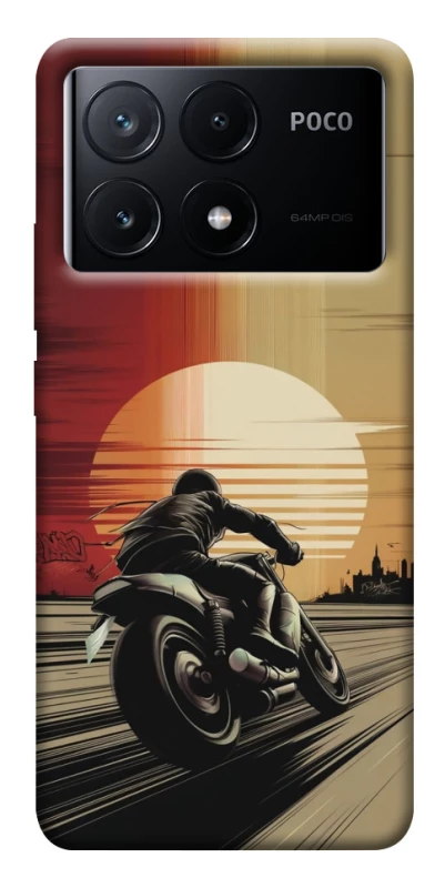 Чехол на Xiaomi Poco X6 Motorcycle фото 1 из 1
