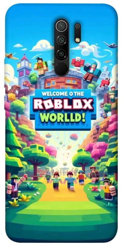 Чехол на Xiaomi Redmi 9 Roblox World фото 1 из 1