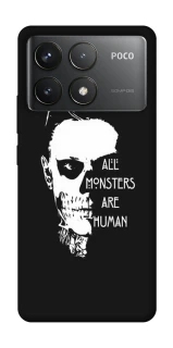 Чехол на Xiaomi Poco F6 Pro All Monsters are Human фото 1 из 1