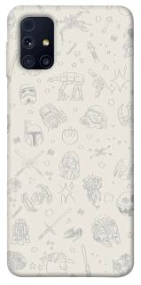 Чехол на Samsung Galaxy M31s Star Wars background ver.1 фото 1 из 1