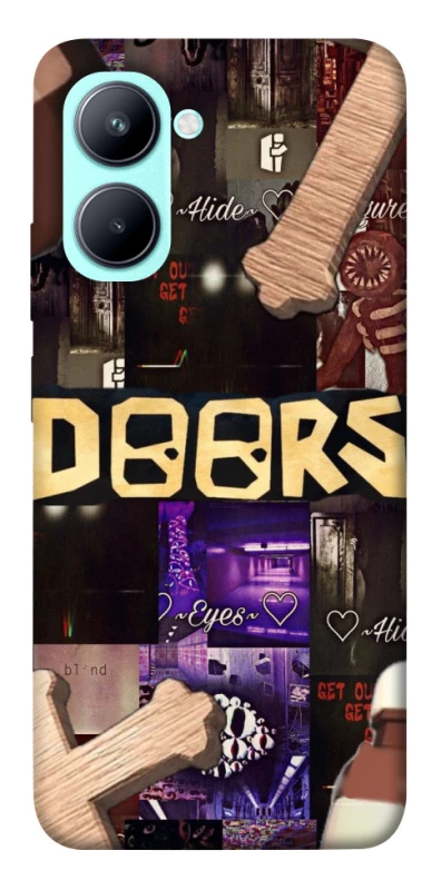 Чехол на Realme C33 Roblox doors dark mode фото 1 из 1