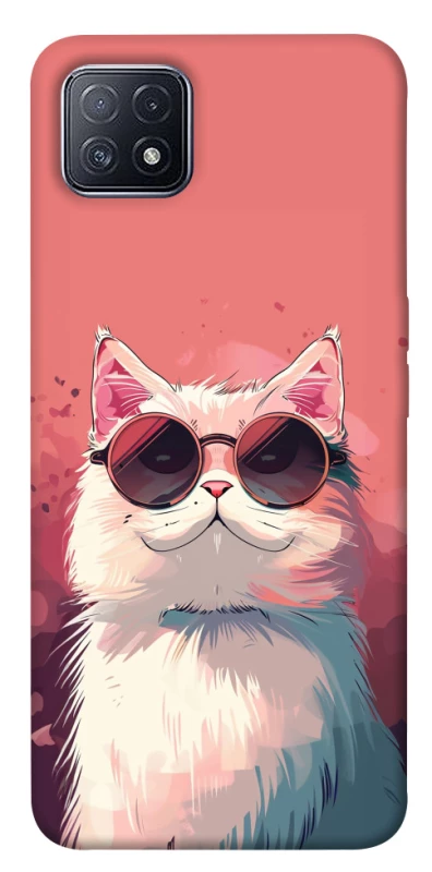 Чохол на Oppo A73 Сat with glasses фото 1 з 1