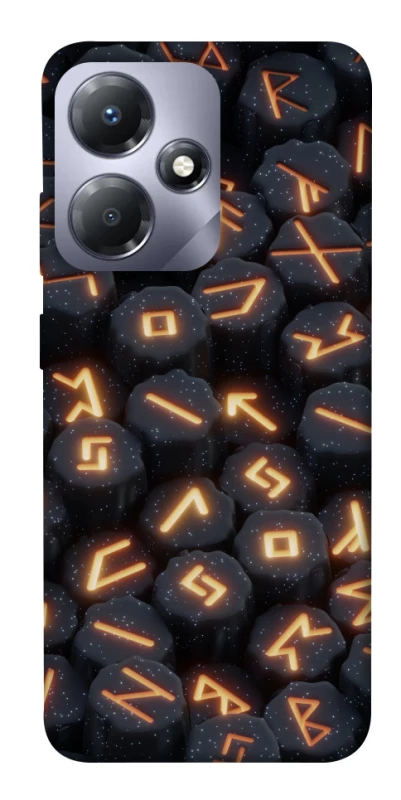 Чохол на Infinix Hot 30i Вогняні руни фото 1 з 1