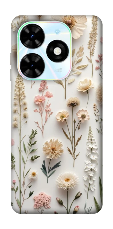 Чохол на TECNO Spark Go 2024 Floral design ver.1 фото 1 з 1